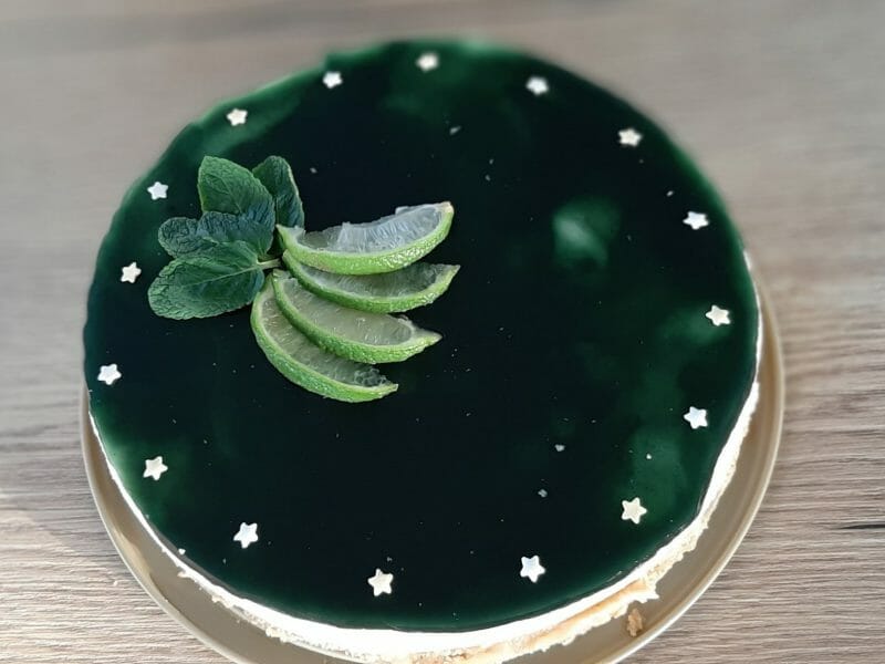 Cliquez pour zoomer ! Bavarois Mojito Thermomix par adelaide56