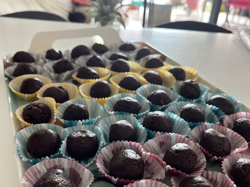 Cliquez pour zoomer ! Mini bûches express aux marrons Thermomix par benegui