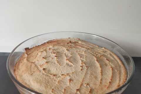 Cliquez pour zoomer ! Gâteau façon croissant aux amandes Thermomix par joceChinaillon74