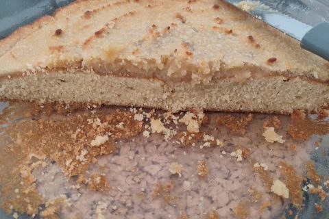 Cliquez pour zoomer ! Gâteau façon croissant aux amandes Thermomix par joceChinaillon74