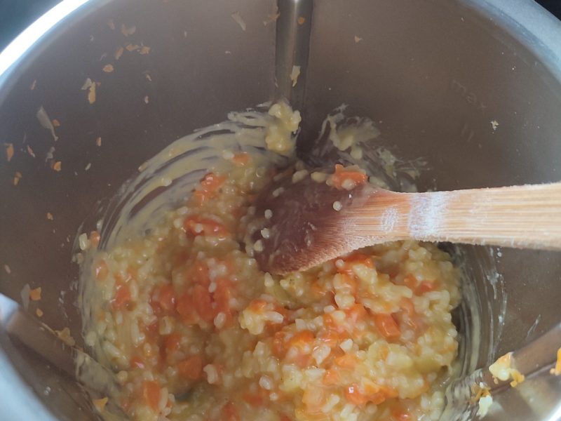 Cliquez pour zoomer ! Risotto aux carottes et parmesan Thermomix par joceChinaillon74