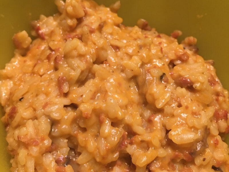 Cliquez pour zoomer ! Risotto au chorizo Thermomix par Kassandra