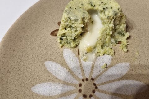 Cliquez pour zoomer ! Petits flans courgettes coeur fondant au gorgonzola Thermomix par aiyana
