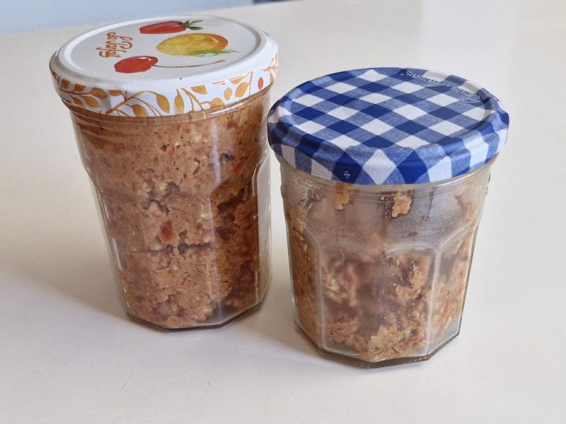 Cliquez pour zoomer ! Tartinade poivrons, noix de cajou et tomates séchées Thermomix par aiyana