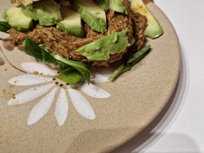 Cliquez pour zoomer ! Burger d’effiloché de poulet Thermomix par aiyana