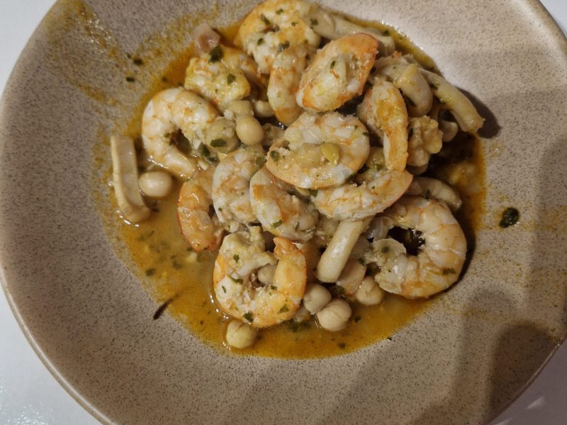 Cliquez pour zoomer ! Ragoût de pois chiches à la seiche et aux crevettes Thermomix par aiyana