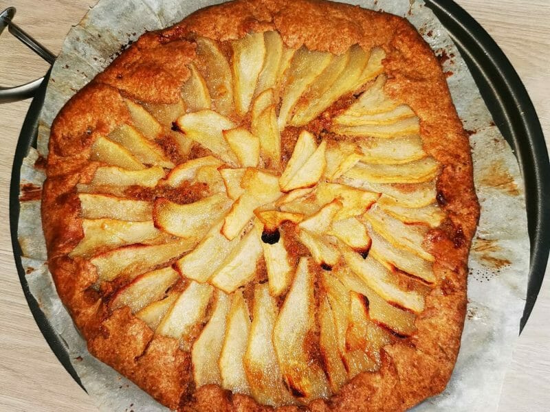 Cliquez pour zoomer ! Tarte rustique poire pécan Thermomix par aziliz_1