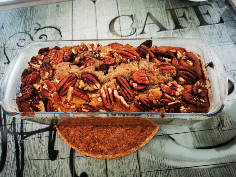 Cliquez pour zoomer ! Banana bread aux noix de pécan Thermomix par aziliz_1