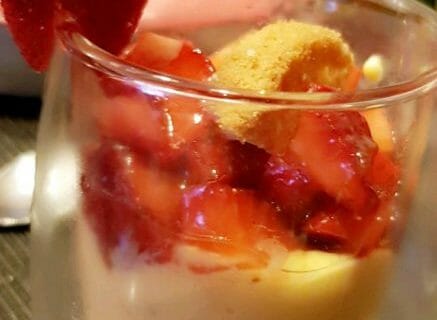 Cliquez pour zoomer ! Tarte aux fraises destructurée Thermomix par galounnette1712