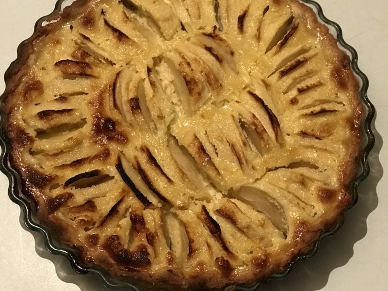 Cliquez pour zoomer ! Tarte normande aux pommes Thermomix par Murielle 1971