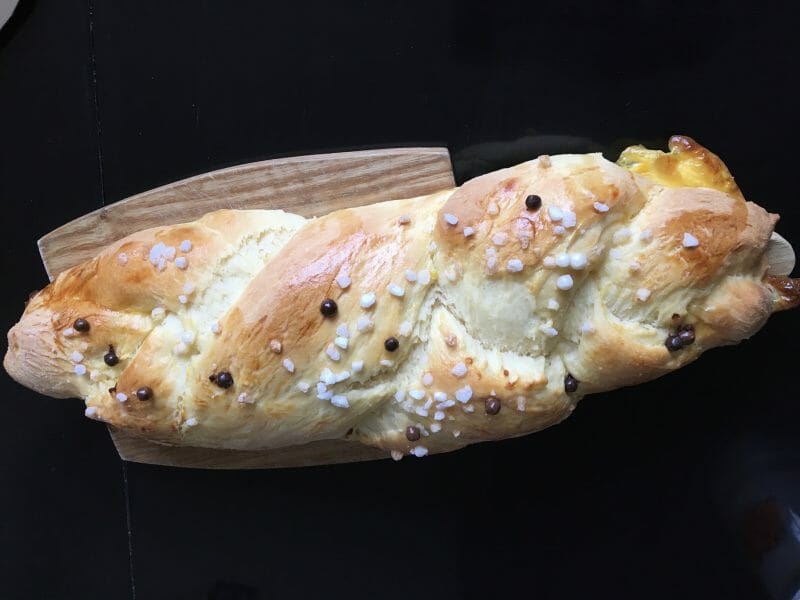 Cliquez pour zoomer ! Brioche tressée à la mie filante Thermomix par bobby87