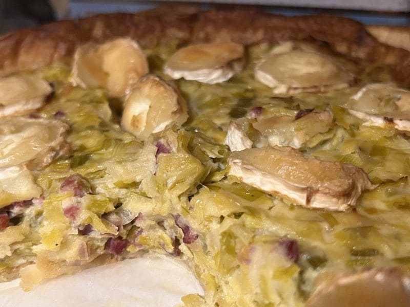 Cliquez pour zoomer ! Tarte aux poireaux Thermomix par Grenouille01