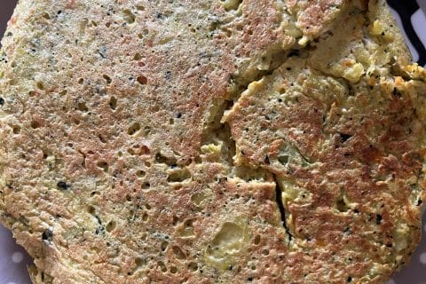 Cliquez pour zoomer ! Galette de légumes et saumon fumé Thermomix par Grenouille01