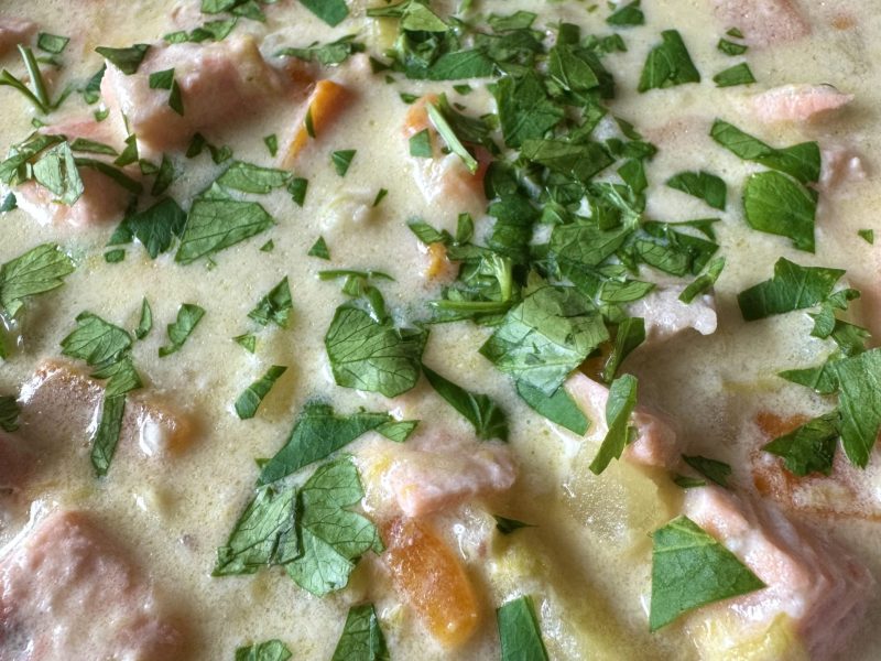 Cliquez pour zoomer ! Soupe de saumon à la finlandaise Thermomix par Grenouille01