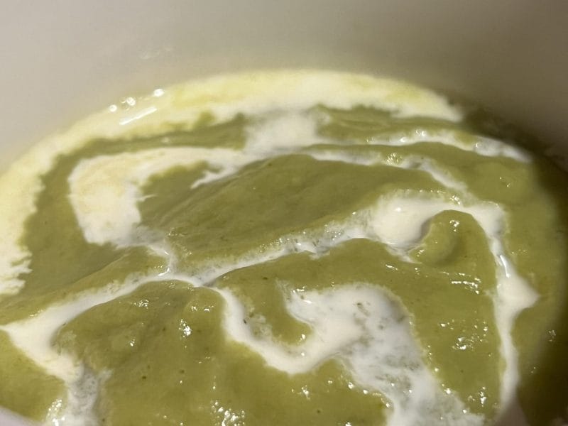 Cliquez pour zoomer ! Potage brocoli et poireaux Thermomix par Grenouille01