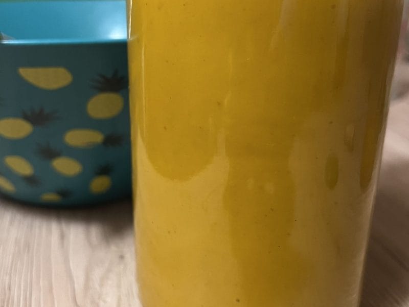 Cliquez pour zoomer ! Velouté carottes et pommes, au lait de coco Thermomix par Grenouille01