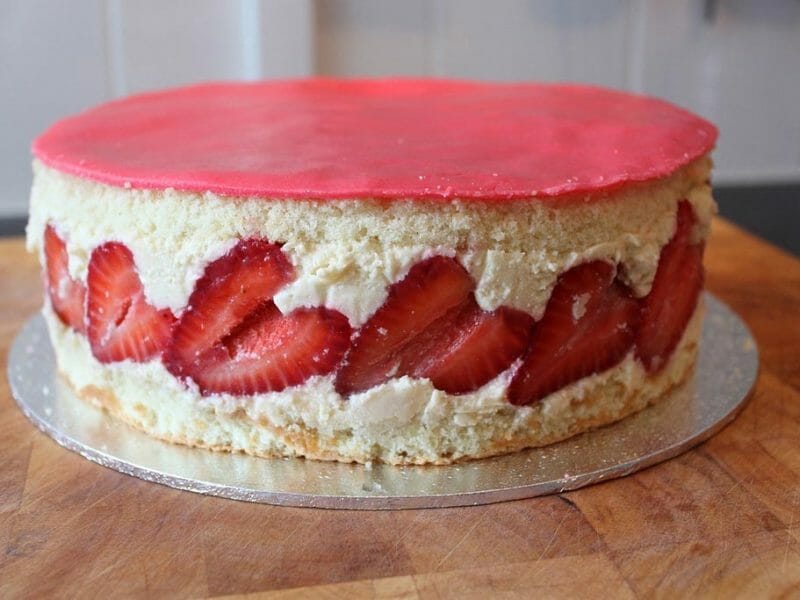 Cliquez pour zoomer ! Fraisier Thermomix par Pierro