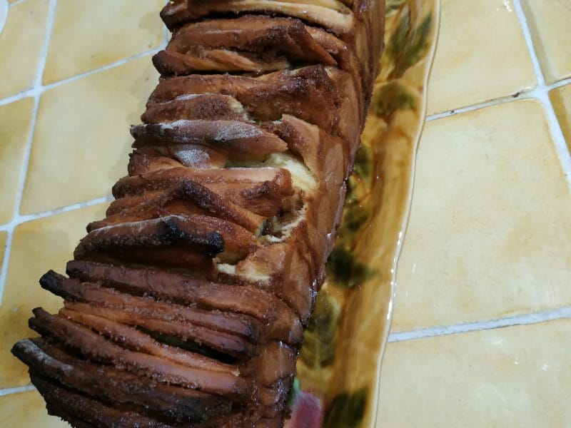 Cliquez pour zoomer ! Brioche à effeuiller à la cannelle Thermomix par Lastg