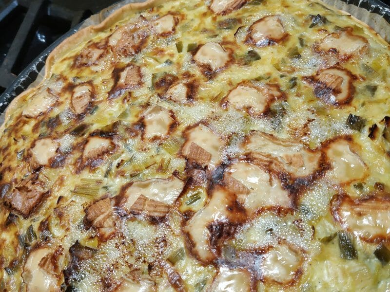 Cliquez pour zoomer ! Tarte aux poireaux Thermomix par Lastg