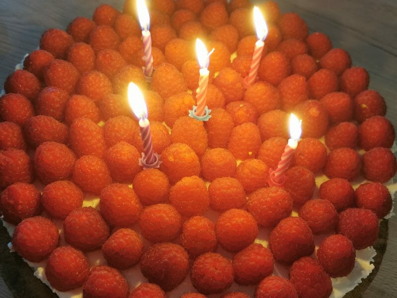 Cliquez pour zoomer ! Tarte aux fraises sans cuisson Thermomix par maanoune