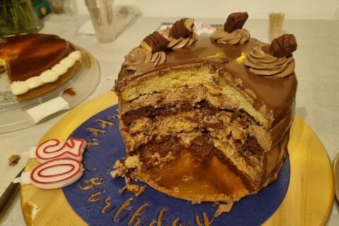 Cliquez pour zoomer ! Layer cake Kinder Bueno Thermomix par marion_le2