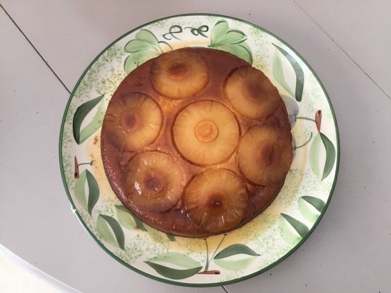 Cliquez pour zoomer ! Gâteau renversé à l’ananas Thermomix par laplume34
