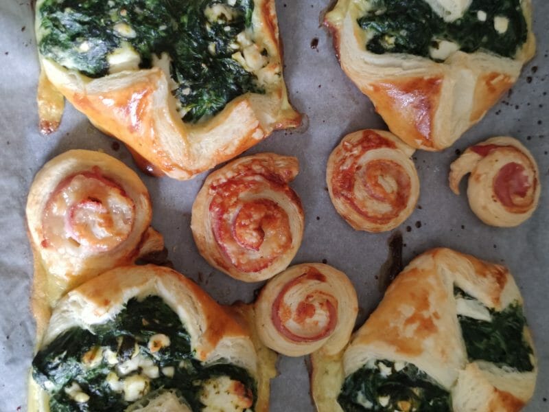 Cliquez pour zoomer ! Pâte feuilletée en escargot Thermomix par marjo14460