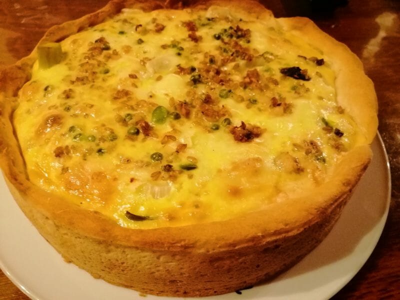 Gateau Poireaux Lardons Et Fromage Au Thermomix Cookomix Gateau Poireaux Lardons Et Fromage Au Thermomix Cookomix