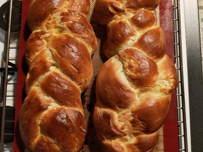 Cliquez pour zoomer ! Brioche tressée à la mie filante Thermomix par snoopy28