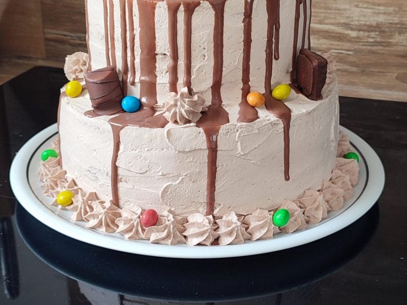Cliquez pour zoomer ! Layer cake Kinder Bueno Thermomix par manuella_3