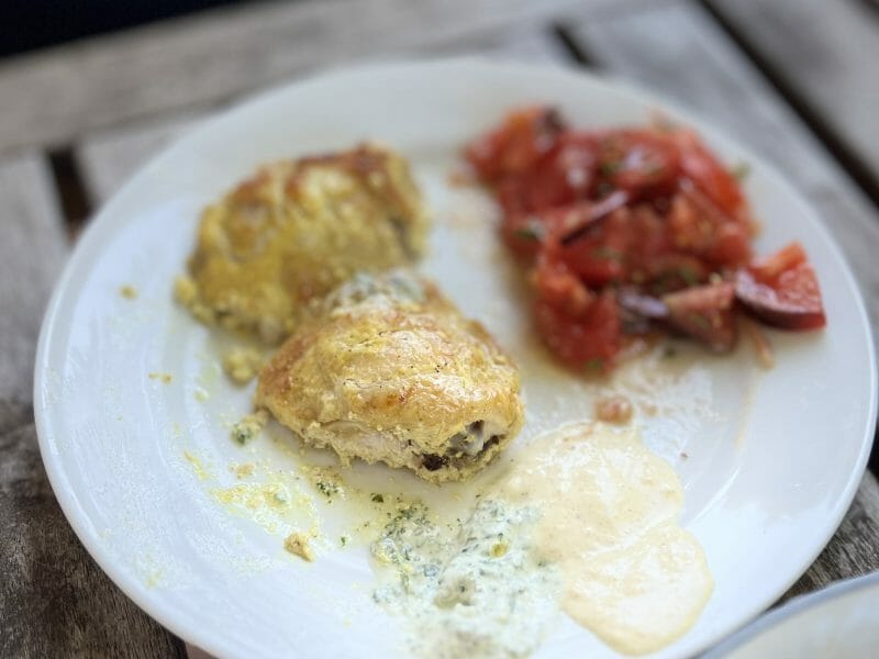 Cliquez pour zoomer ! Poulet tandoori et sauce raïta Thermomix par aherasse