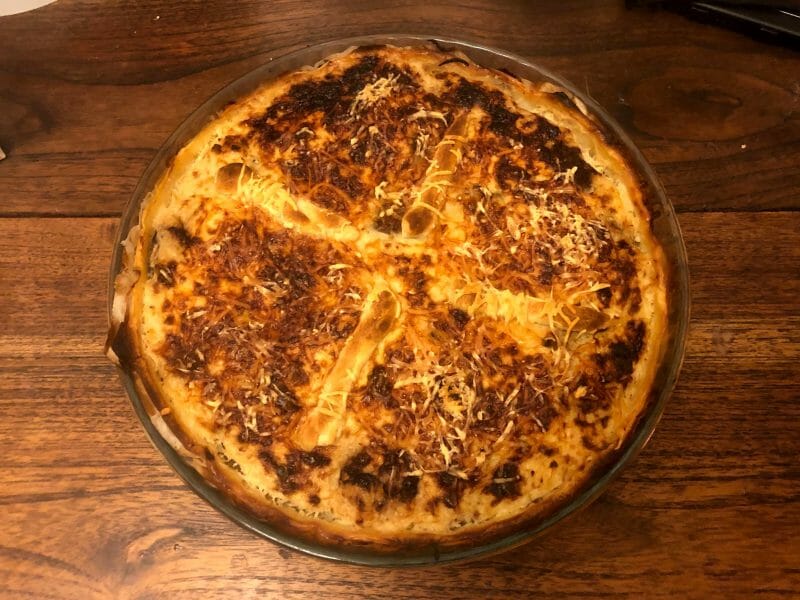 Cliquez pour zoomer ! Tarte au poulet et champignons Thermomix par Cassius Pignon