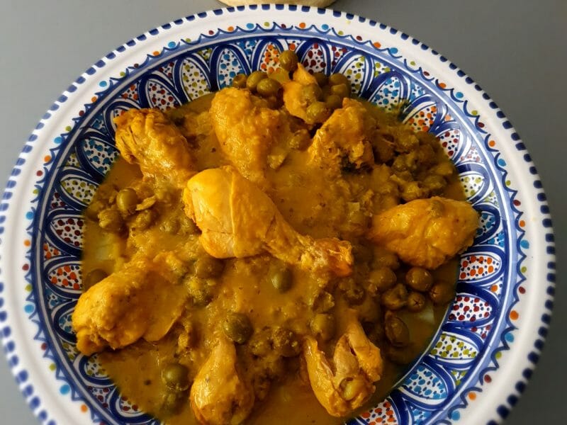 Cliquez pour zoomer ! Tajine de poulet aux olives Thermomix par patampouchi