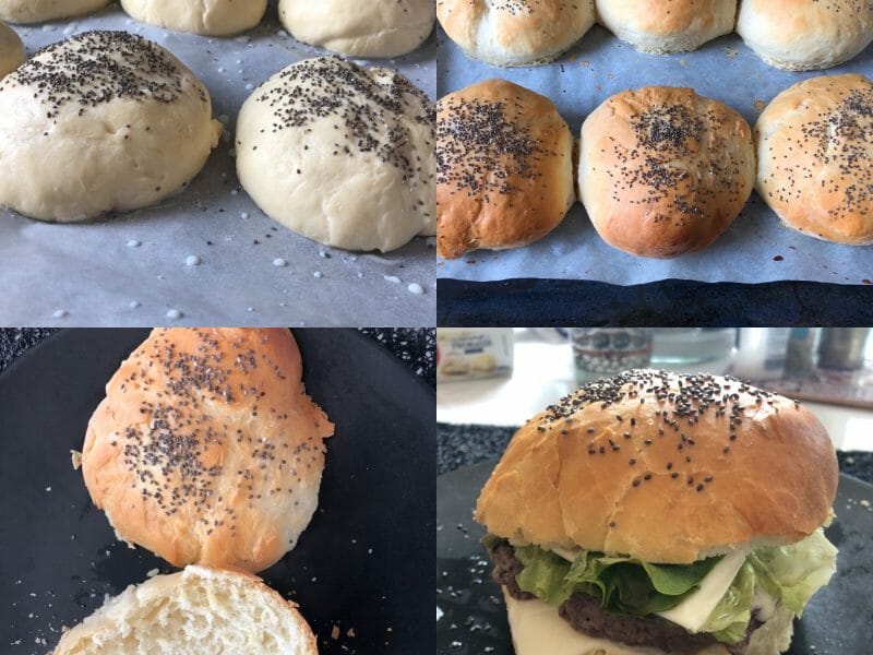 Cliquez pour zoomer ! Pains hamburger Thermomix par roxane-13