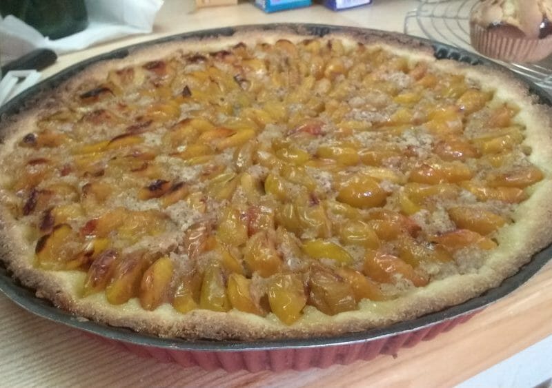Cliquez pour zoomer ! Tarte aux mirabelles Thermomix par Cendres