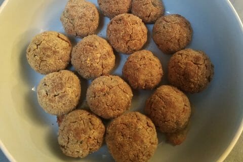 Cliquez pour zoomer ! Boulettes d’aubergines au parmesan Thermomix par mama410