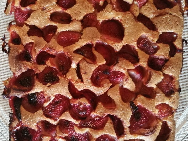 Cliquez pour zoomer ! Gâteau aux fraises Thermomix par solange_3