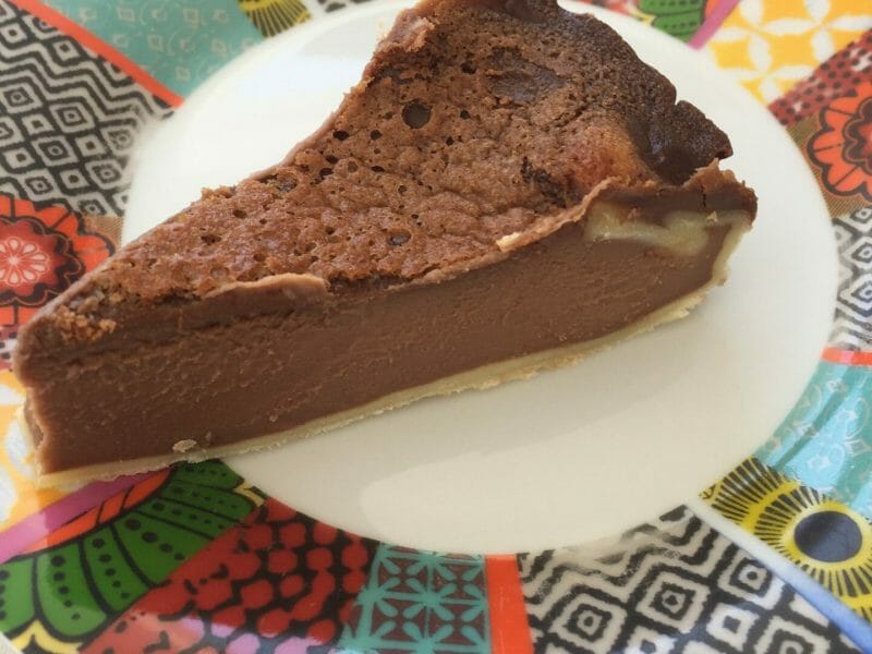 Cliquez pour zoomer ! Flan pâtissier au chocolat Thermomix par Mandine