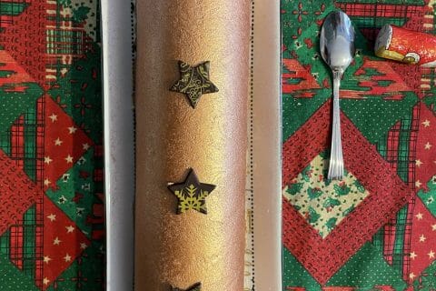 Cliquez pour zoomer ! Bûche citron et framboises Thermomix par sabje