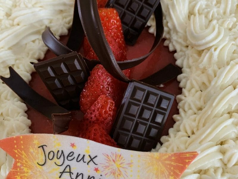 Cliquez pour zoomer ! Fraisier Thermomix par anais67