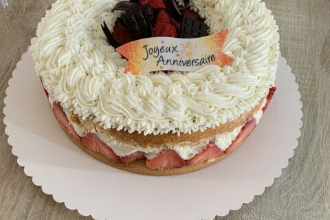 Cliquez pour zoomer ! Fraisier Thermomix par anais67