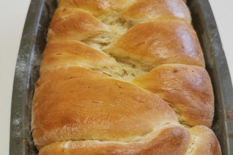 Cliquez pour zoomer ! Brioche tressée à la mie filante Thermomix par jennsen89