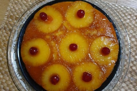 Cliquez pour zoomer ! Gâteau renversé à l’ananas Thermomix par mimichat971