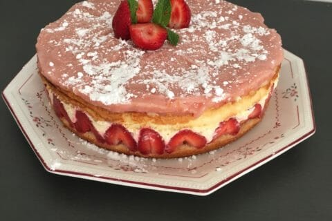 Cliquez pour zoomer ! Fraisier Thermomix par Dany-Pierre