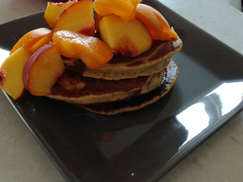 Cliquez pour zoomer ! Pancakes à la banane Thermomix par Laurette67120