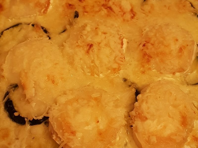 Cliquez pour zoomer ! Gratin de courgettes au chèvre Thermomix par coffeeboop