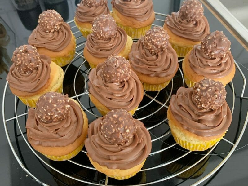 Cliquez pour zoomer ! Cupcakes au nutella Thermomix par julieggx