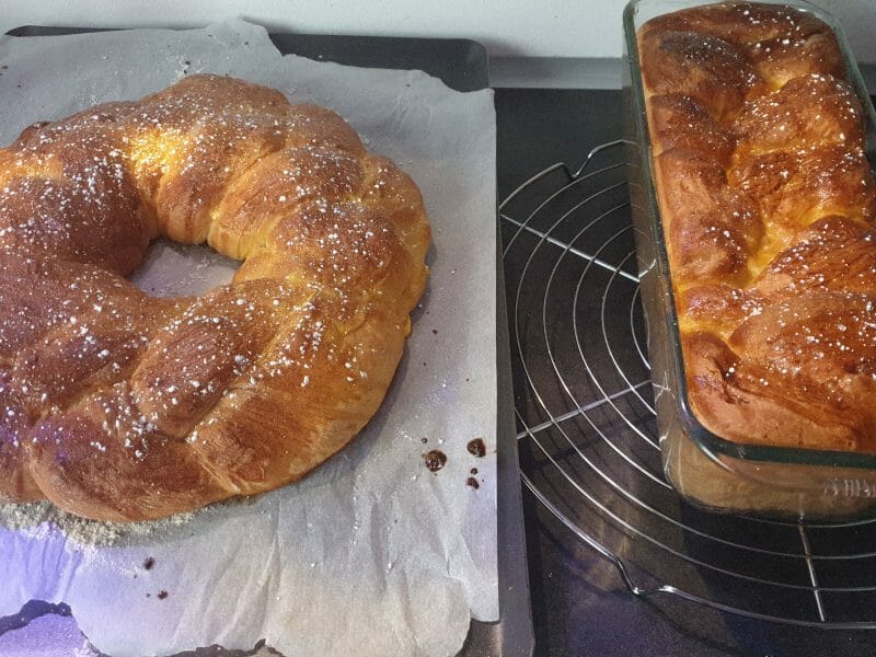 Cliquez pour zoomer ! Brioche tressée à la mie filante Thermomix par antho91300