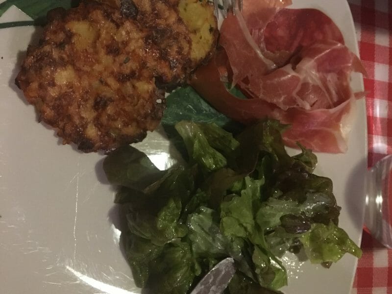 Cliquez pour zoomer ! Galettes de pommes de terre au four Thermomix par LN2110