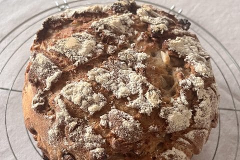 Cliquez pour zoomer ! Pain au cidre et à la pomme Thermomix par Gégé